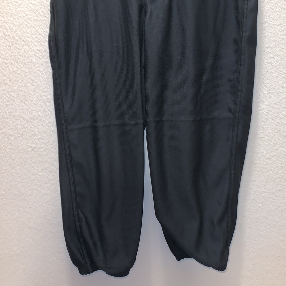 A4 woman’s black capri softball baseball pants - Picture 3 of 6